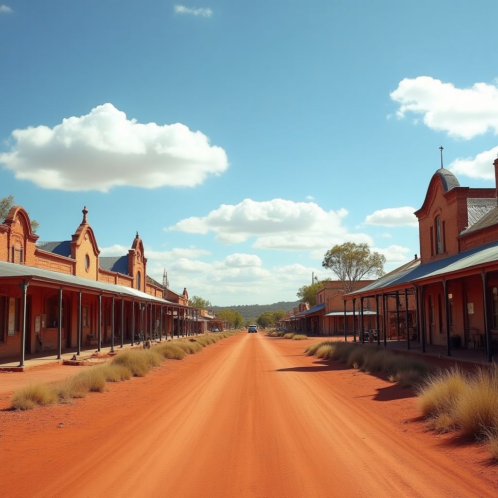 Broken Hill mining town