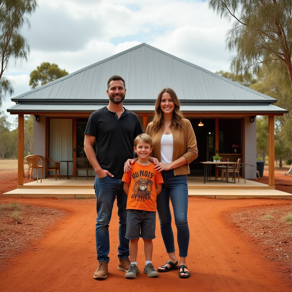 City family moved to outback