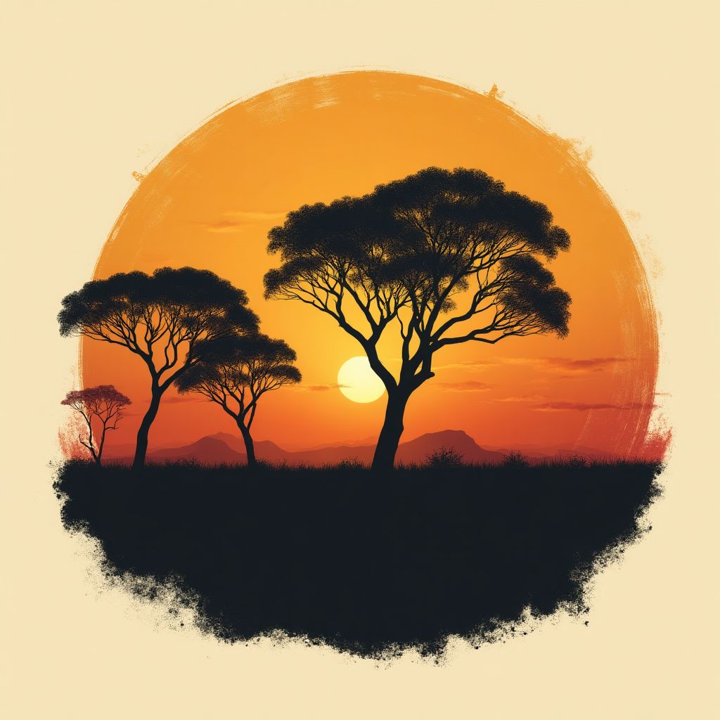 Life in the Australian Outback Logo