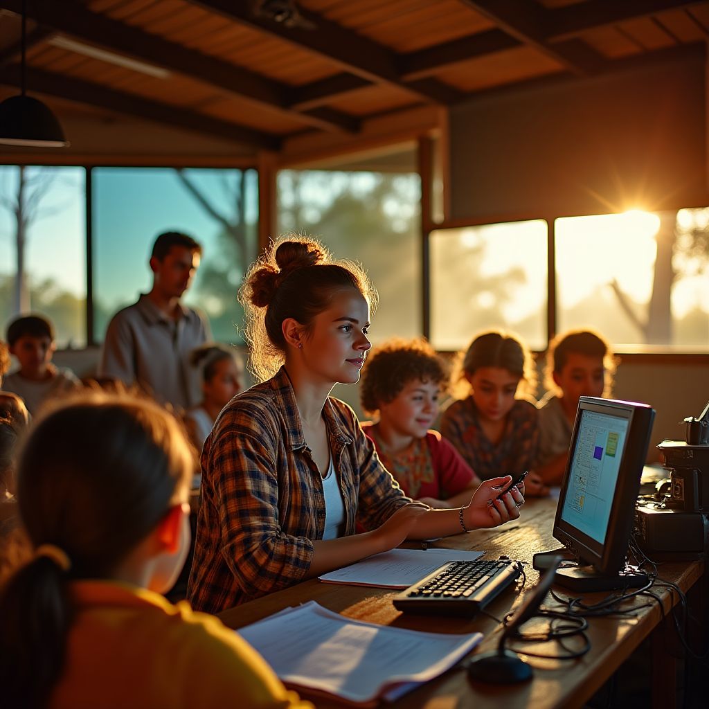 School of the Air classroom